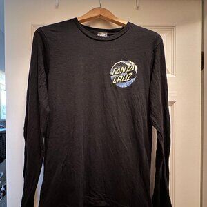 Santa Cruz Skate Shirt Blue Wave